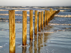 Just Before Sunset on North Padre Island