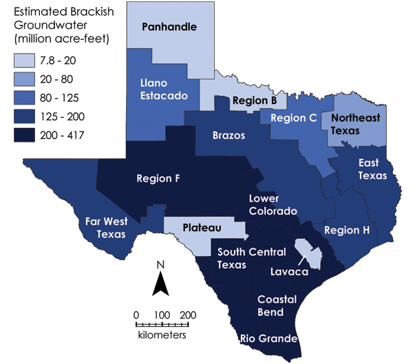 Texas Groundwater Volume